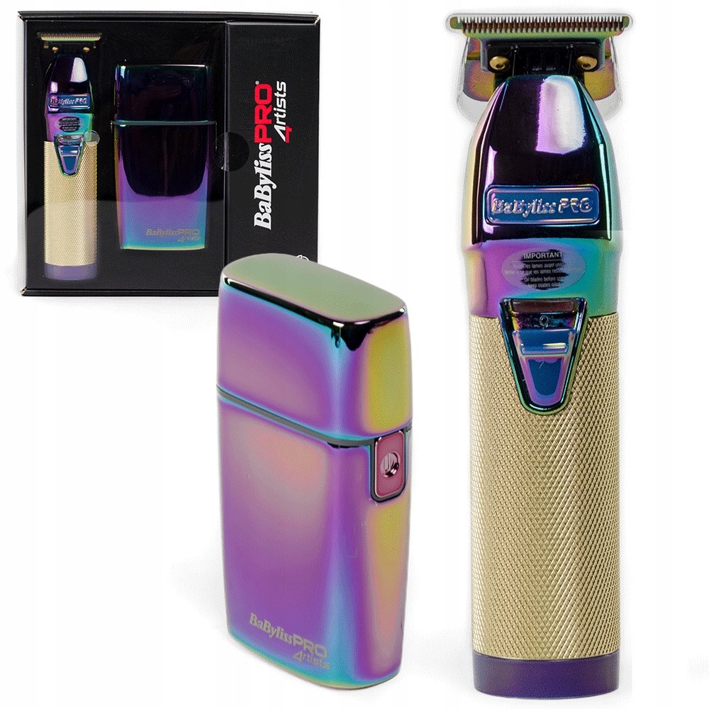 BABYLISS PRO 4Artists FXCHAMPKE Trymer + golarka CHAMELEONFX