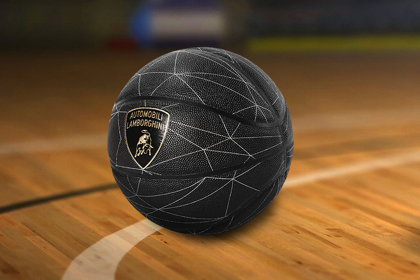 Lamborghini piłka do koszykówki LBB31-7 czarna rozmiar 7