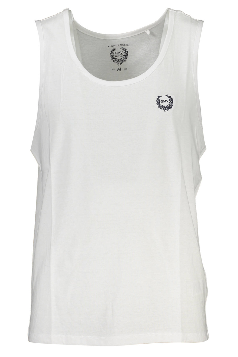 GIAN MARCO VENTURI MĘSKI BIAŁY TANK TOP