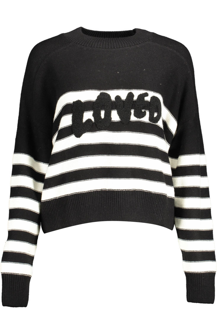 DESIGUAL SWETER DAMSKI CZARNY