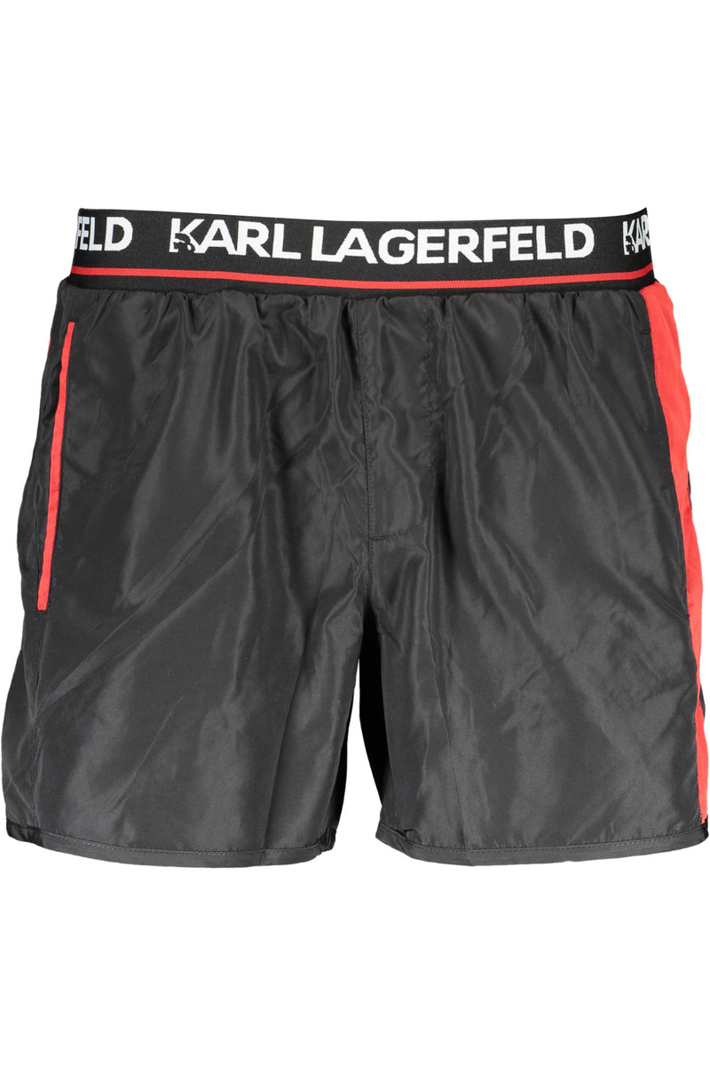 KARL LAGERFELD BEACHSEAR KOSTIUM KĄPIELOWY DÓŁ MĘSKI BIAŁE