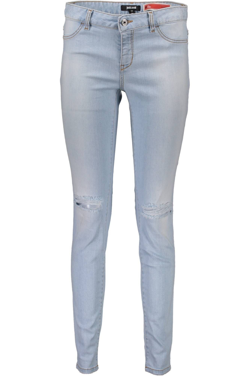 JUST CAVALLI JEANS DENIM DAMSKI JASNY NIEBIESKI