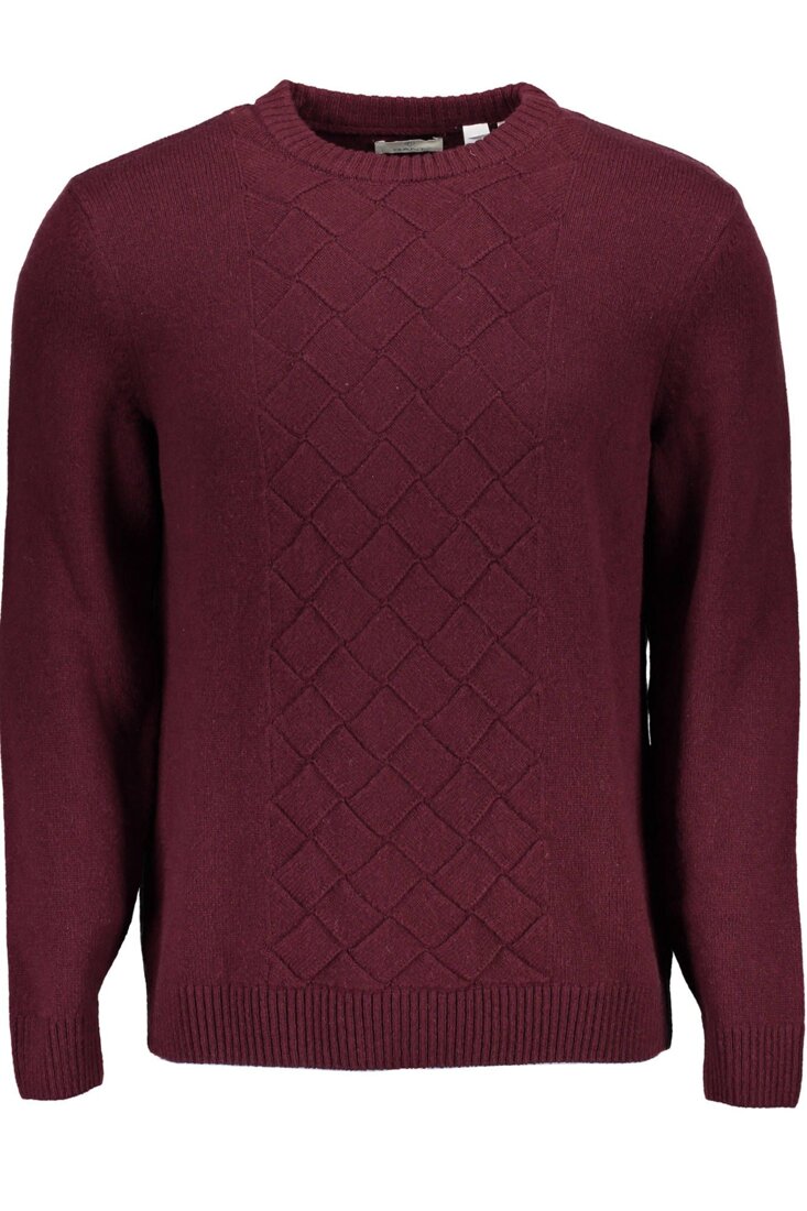 FIOLETOWY SWETER MĘSKI GANT