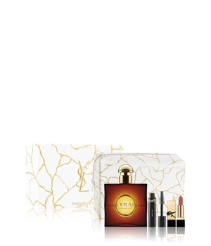 Yves Saint Laurent Opium Eau de Parfum 50 ml + Mini Mascara + Mini Rouge Pour Couture + Pouch Zestaw zapachowy 1 szt.