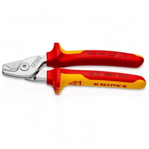 Nożyce Do Kabli Izolowane 1000V 160Mm