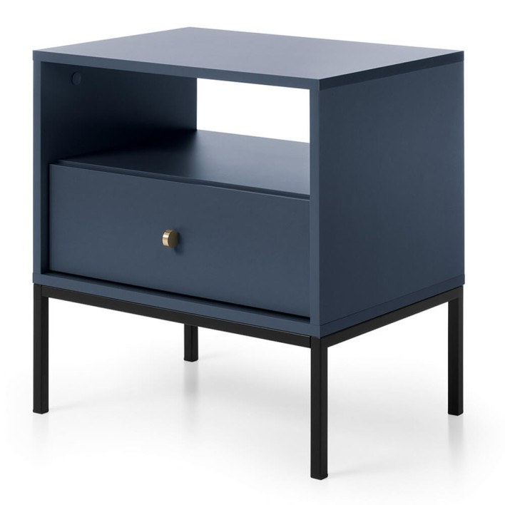 Stolik nocny MONO MS54 Granatowy