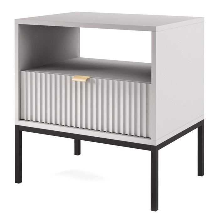 Stolik nocny NOVA S54 Szary