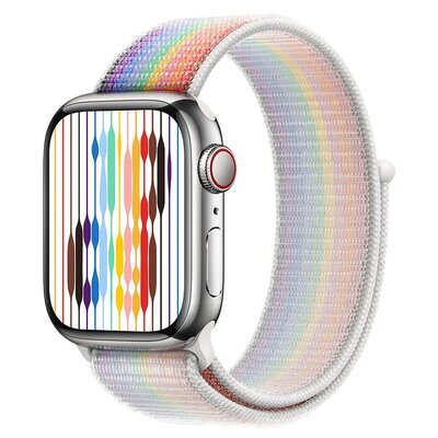 Pasek wymienny Apple 41mm Pride Edition provlékací sportovní (MU9P3ZM/A)