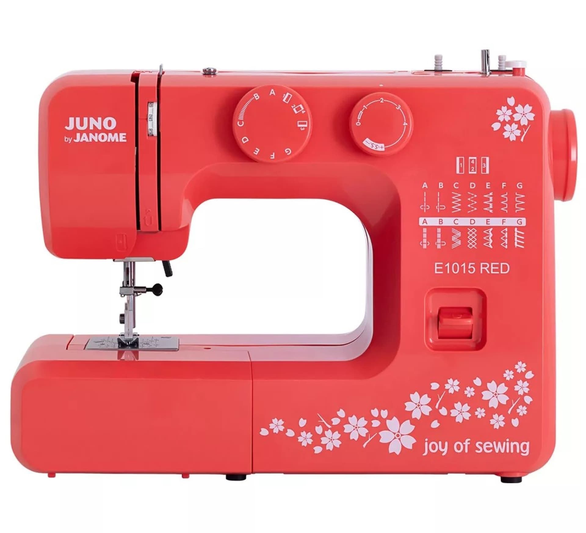 Janome Juno E1015 czerwona