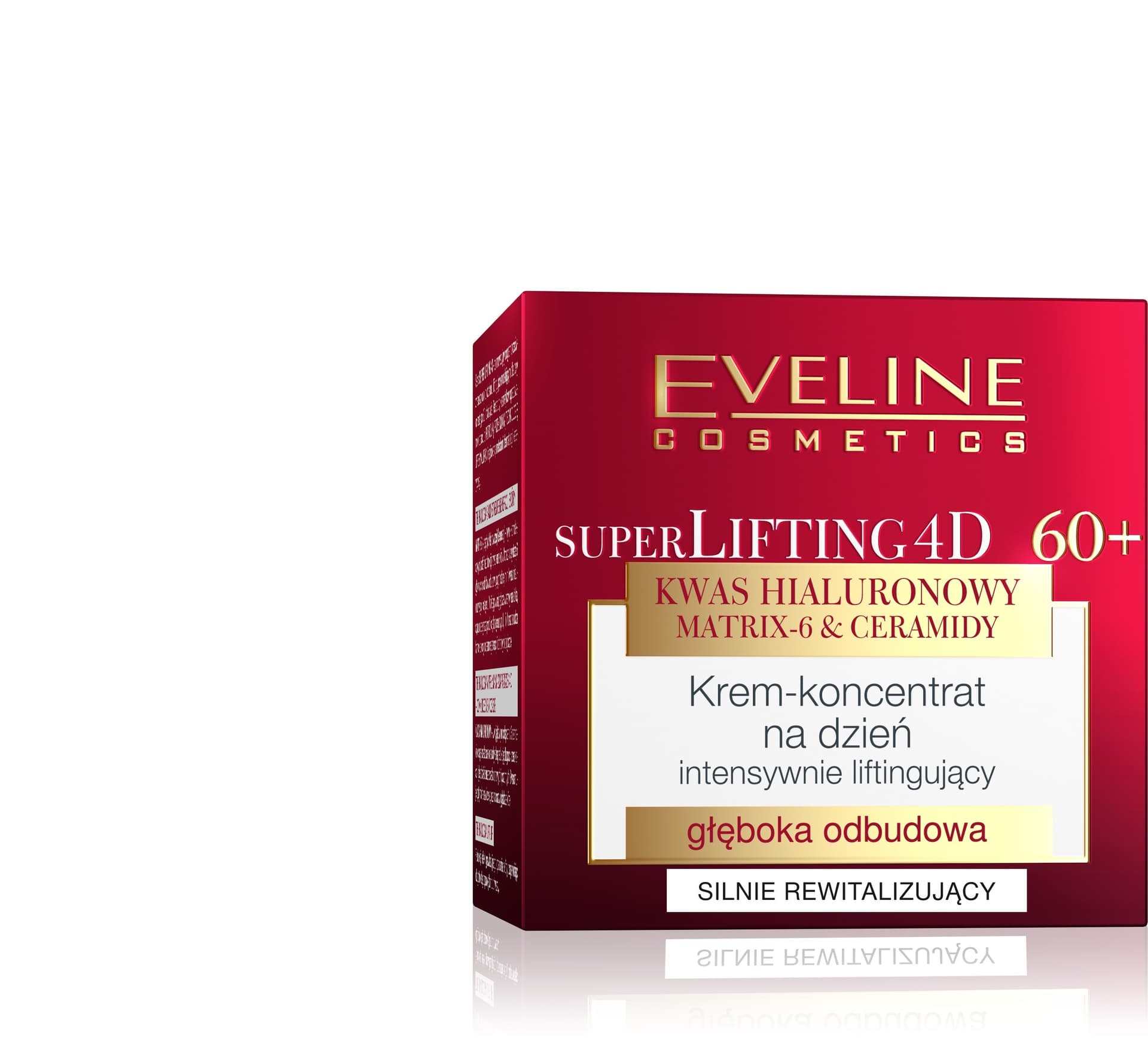 Фото - Крем і лосьйон Eveline Cosmetics  Super Lifting 4D 60+ Krem-koncentrat na dzień - 50 ml 