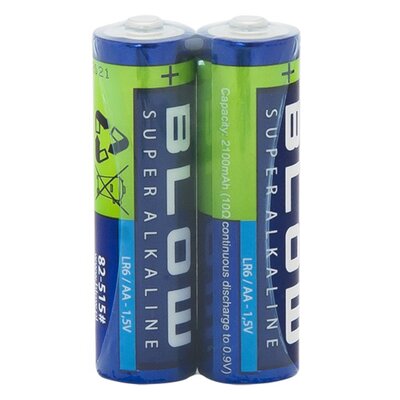 Blow Baterie super alkaliczne Aa LR6 2x paluszki