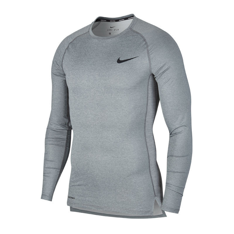 Nike Pro Top Compression Crew dł. rękaw 068 : Rozmiar - S