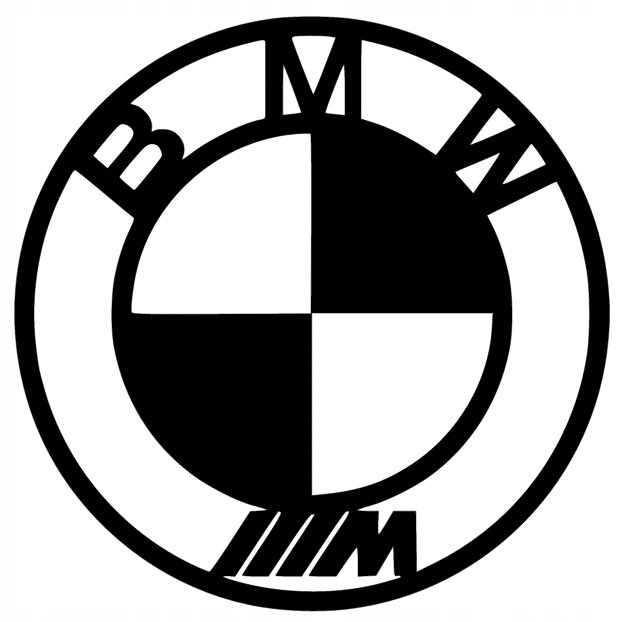 Dekoracja Ścienna Pokoju Warsztatu Logo Bmw J130