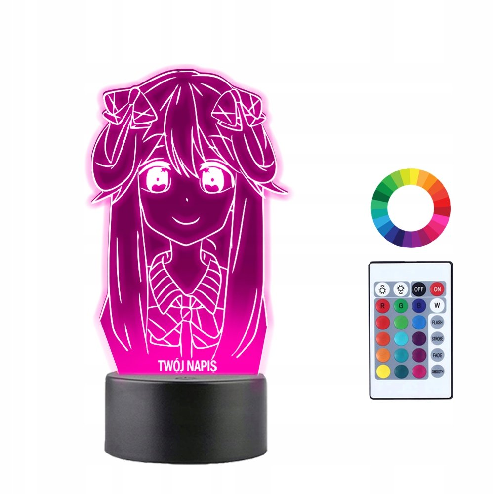 Lampka Nocna 3D LED Kaneko Sonoka Revenge Anime