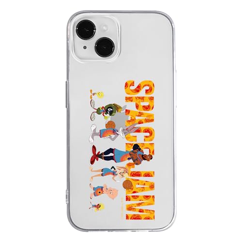 ERT GROUP etui na telefon Iphone 14, case oryginalny i oficjalnie licencjonowany przez Looney Tunes, wzór Space Jam 006, optymalnie dopasowane, plecki z TPU częściowo przeźroczyste
