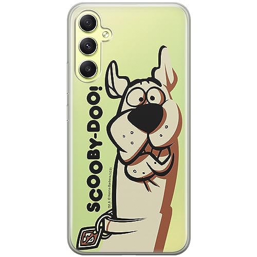 Etui Scooby Doo 009 Scooby Doo Nadruk częściowy Przeźroczysty Producent: Samsung, Model: A34 5G