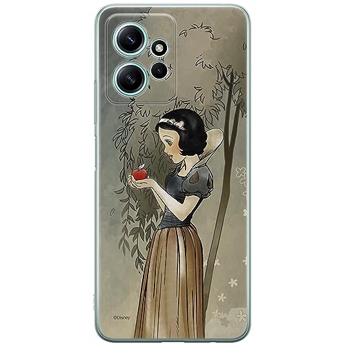 ERT GROUP etui na telefon Xiaomi REDMI NOTE 12 4G, case oryginalny i oficjalnie licencjonowany przez Disney, wzór Snow White 005, optymalnie dopasowane, plecki z TPU