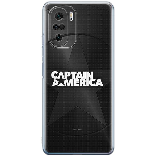 ERT GROUP etui na telefon Xiaomi MI 11i/ REDMI K40/K40 PRO/POCO F3/ F3 PRO, case oryginalny i oficjalnie licencjonowany przez Marvel, wzór Capitan America 024, optymalnie dopasowane, plecki z TPU