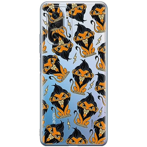 ERT GROUP etui na telefon Xiaomi MI 11i/ REDMI K40/K40 PRO/POCO F3/ F3 PRO, case oryginalny i oficjalnie licencjonowany przez Disney, wzór Scar 002, plecki z TPU częściowo przeźroczyste