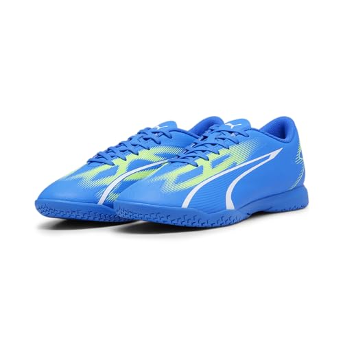 PUMA Męskie buty piłkarskie Ultra Play It, Ultra Blue PUMA White Pro zielony, 39 EU