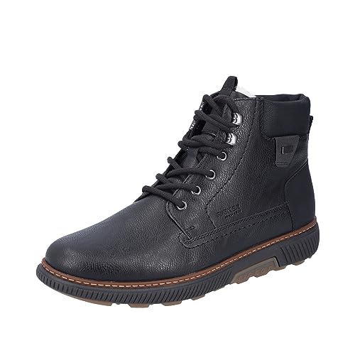 Rieker Męskie buty sznurowane B3342, czarny, 44 EU Weit