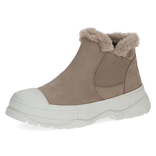 Caprice Damskie botki 9-26402-41 z obcasem, Mud Nubuc, 37 EU