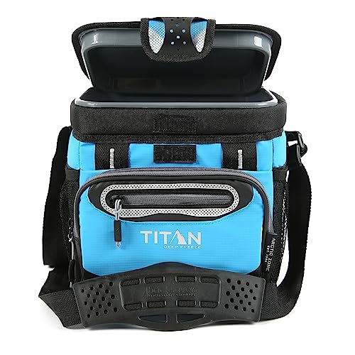 Arctic Zone Titan chłodziarka do głębokiego zamrażania, bez zamka błyskawicznego, mała i duża pojemność, lodówka plażowa i kempingowa, izolacja z głębokim zamarzaniem, twarda wkładka do ciała i