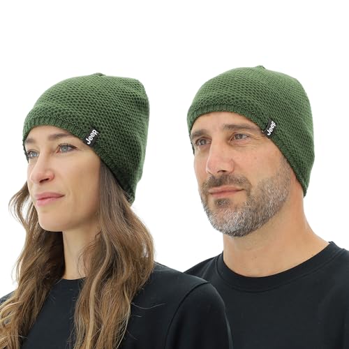 JEEP O102912-E946 J czapka z dzianiny J23W Unisex Rifle Green Uni