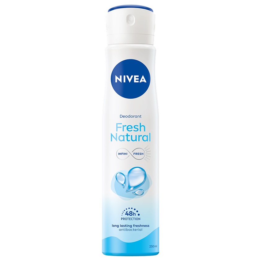 Nivea Fresh Natural dezodorant spray 250ml (W)