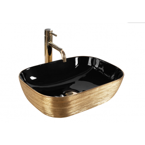 UMYWALKA BELINDA GOLD BRUSH BLACK - NABLATOWA REA-U8780