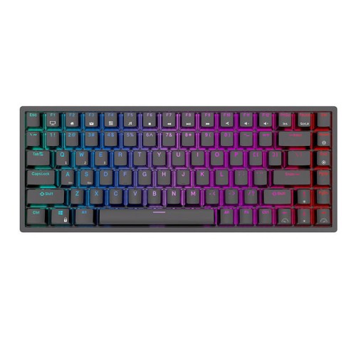 Klawiatura mechaniczna Royal Kludge RK84 RGB, Brown switch (czarna)