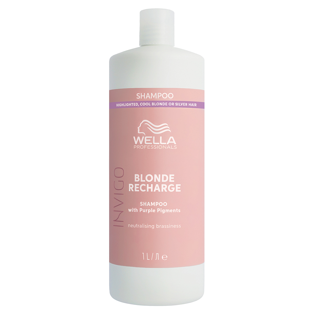 Wella INVIGO Blonde, szampon do włosów farbowanych blond, 1000ml