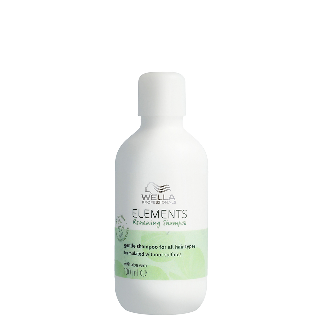 Wella Elements Renewing, szampon do wszystkich rodzajów włosów, 100ml