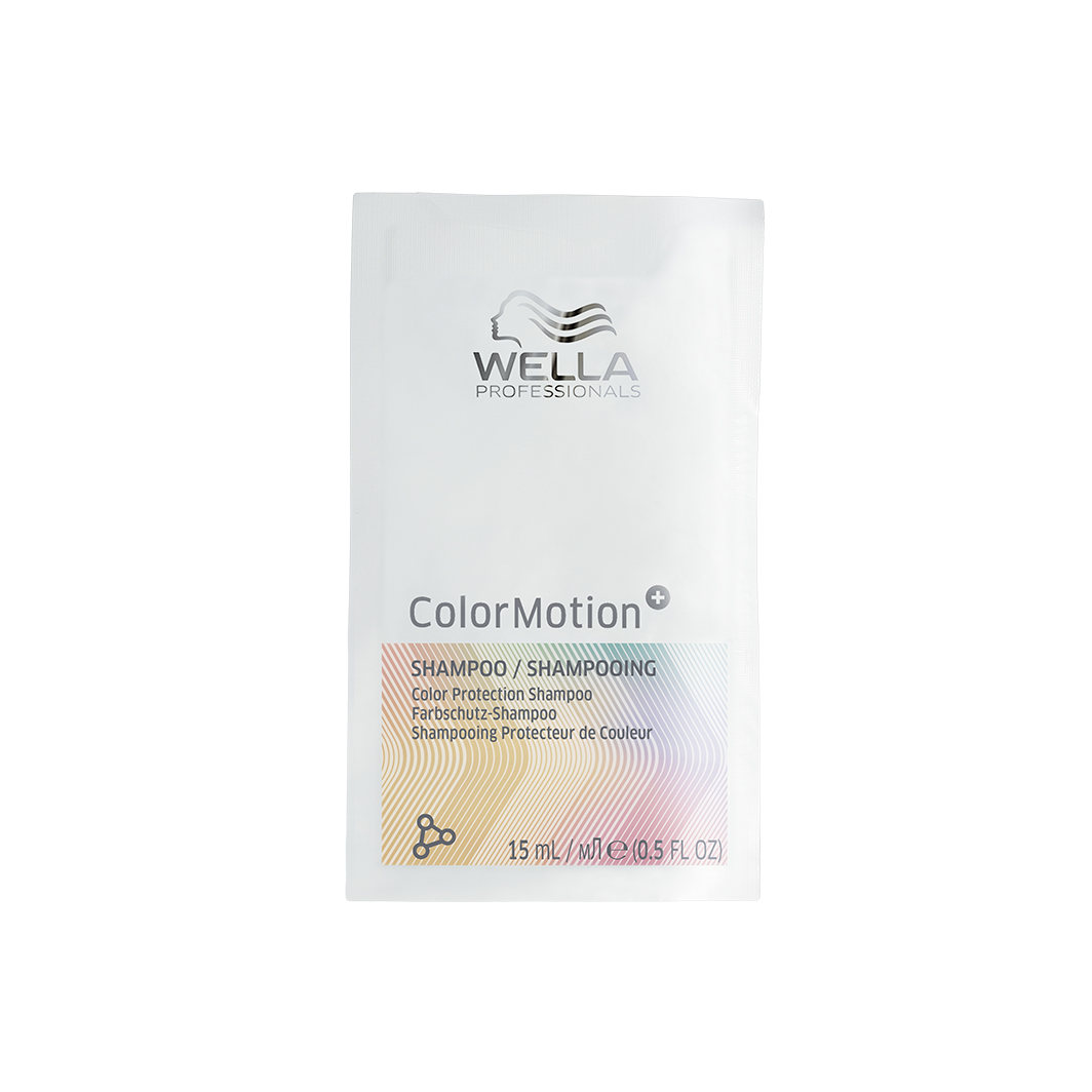 Wella Color Motion, szampon chroniący kolor włosów farbowanych, 15ml