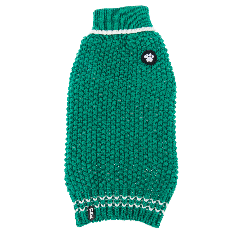 TIAKI Sweterek dla psa Reflective Knit - Dł. grzbietu ok. 45 cm