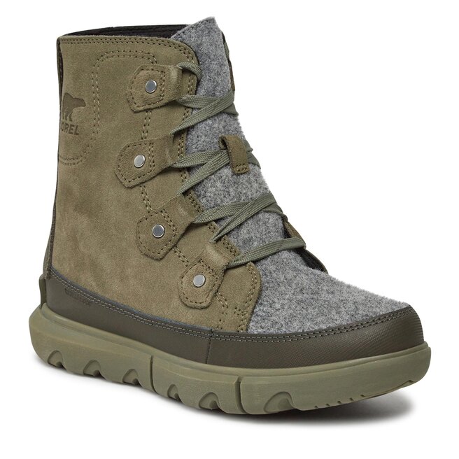 Śniegowce Sorel Explorer Next™ Joan Wp NL5069-397 Stone Green/Alpine Tundra