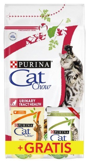 Karma sucha dla kota PURINA Cat Chow Special Care Urinary Tract Health, 1,5 kg + saszetki, 2x85 g