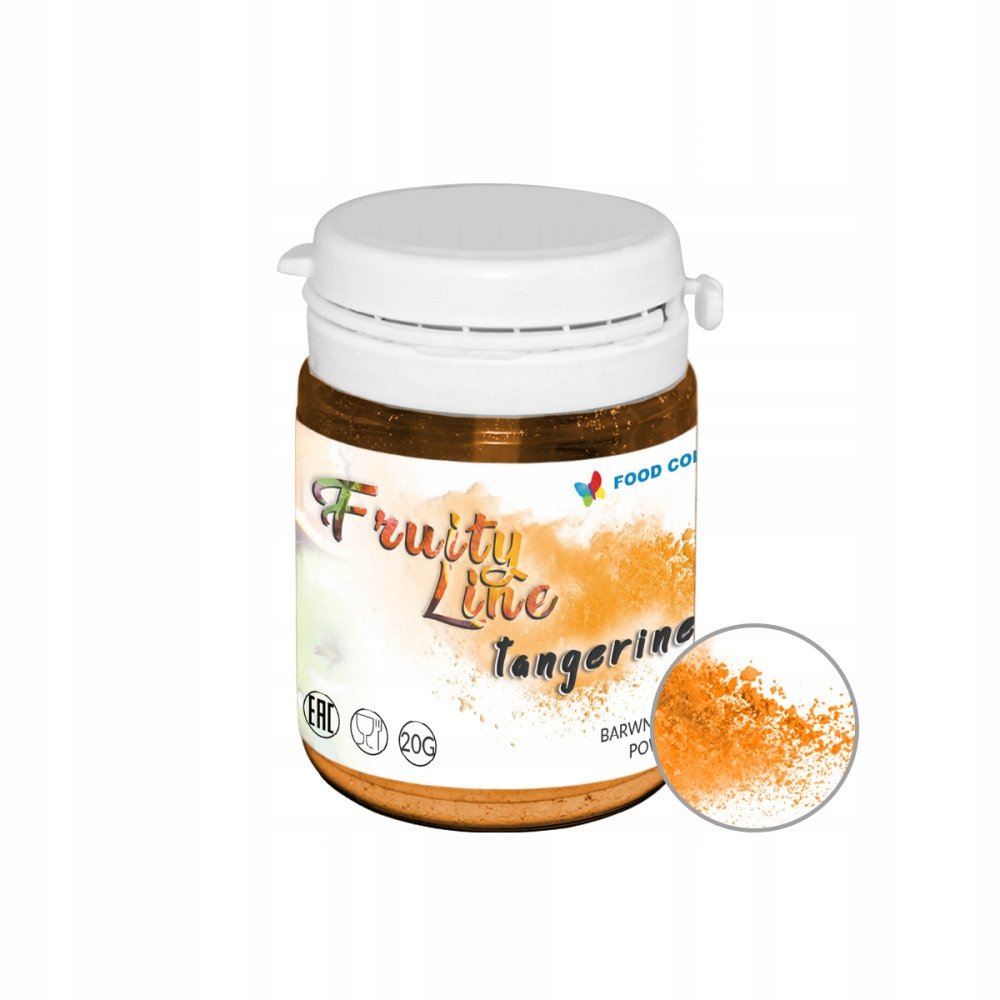 Barwnik W Proszku Naturalny Tangerine Pomarańcz 20