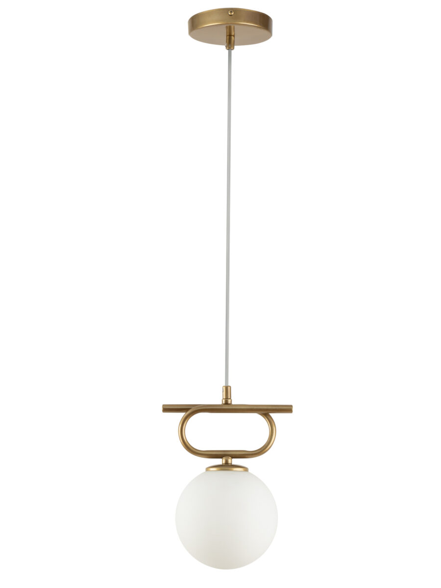 Tes lampa wisząca złota 1-punktowa 33631 Sigma