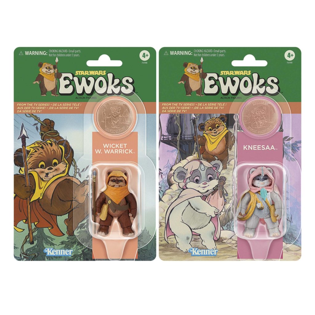 Star Wars - Wicket Et Kneesa - Figurka Vintage Collection 10Cm