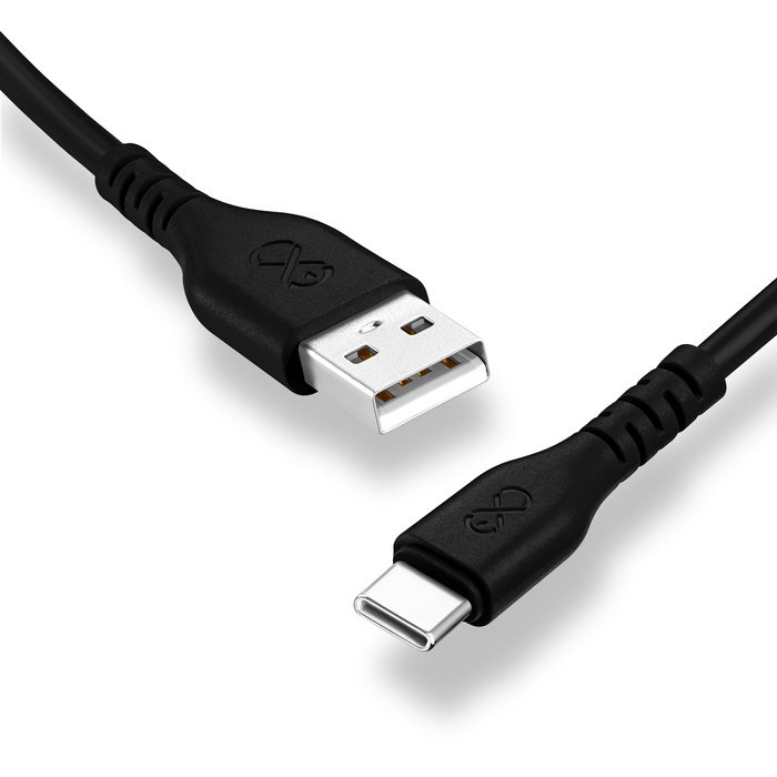 Kabel USBA-USBC  BASIC 1.2m czarny