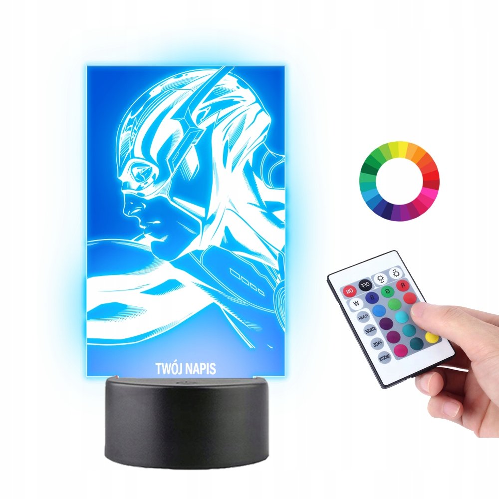 Lampka na Biurko The Flash Superbohater