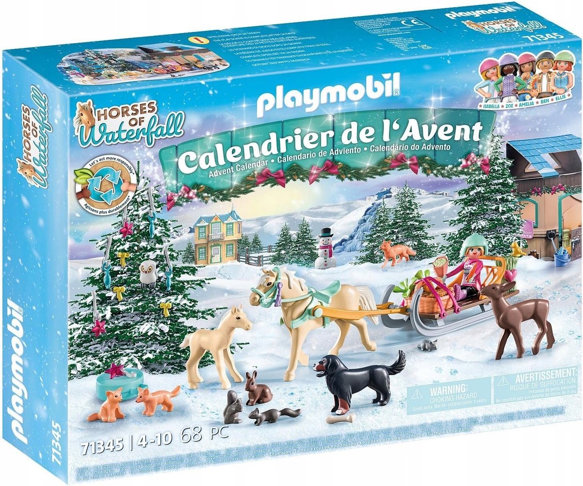 Kalendarz adwentowy Świat koni Playmobil 71345