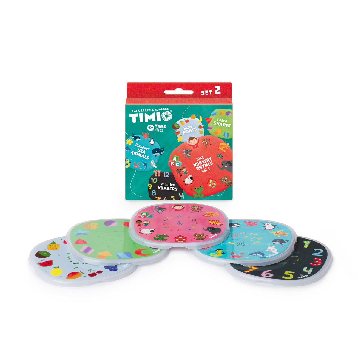 Zestaw Dysków Do Nauki Języków Timio - Set 2