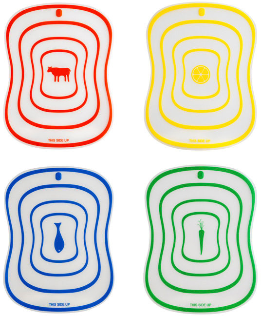 Vespero - 4X Deska Do Krojenia - Kuchenna - Super Cienka - Elastyczna - 20X15 Cm