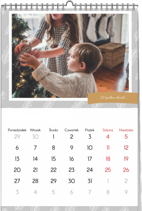 Kalendarz ścienny, Rodzinne Opowieści, 30x40 A3 cm