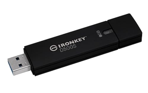 Kingston 8GB IronKey D500S FIPS 140-3 Level 3 AES 256