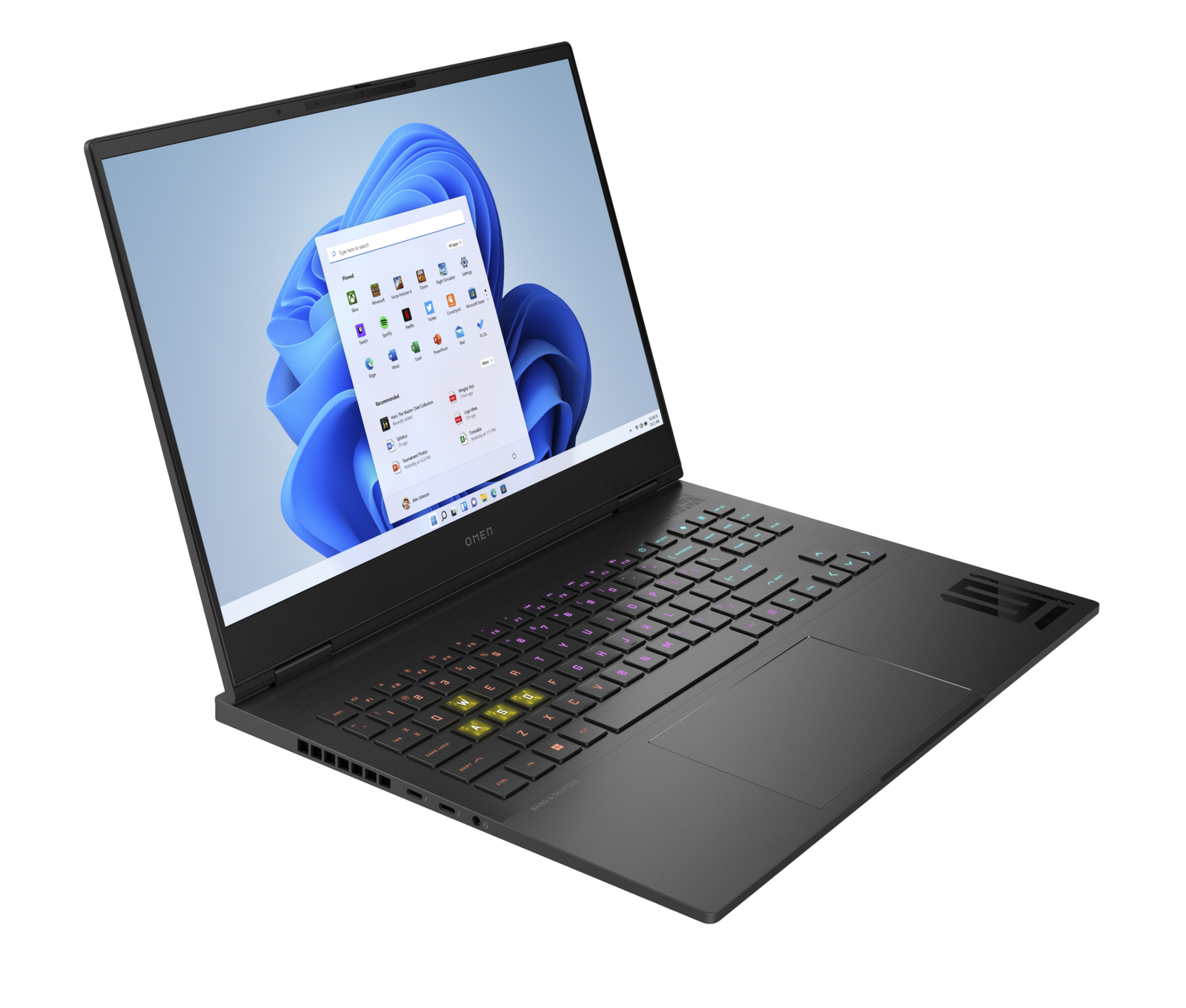 Omen Transcend HP 16-u0002ne / 837G6EA / Intel i7 / 32GB / SSD 1TB / Nvidia RTX 4070 / QHD / 240Hz / Win 11 / Czarny