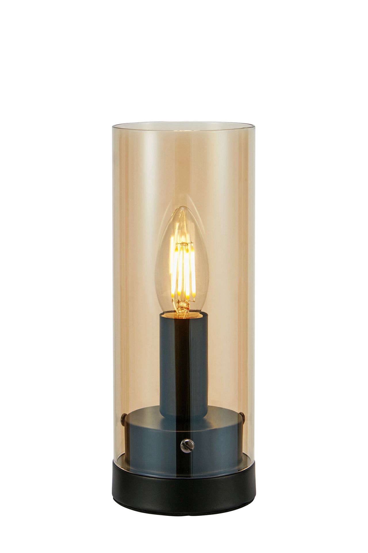 Lampa Stołowa Post 108719 1Xe14 Czarna