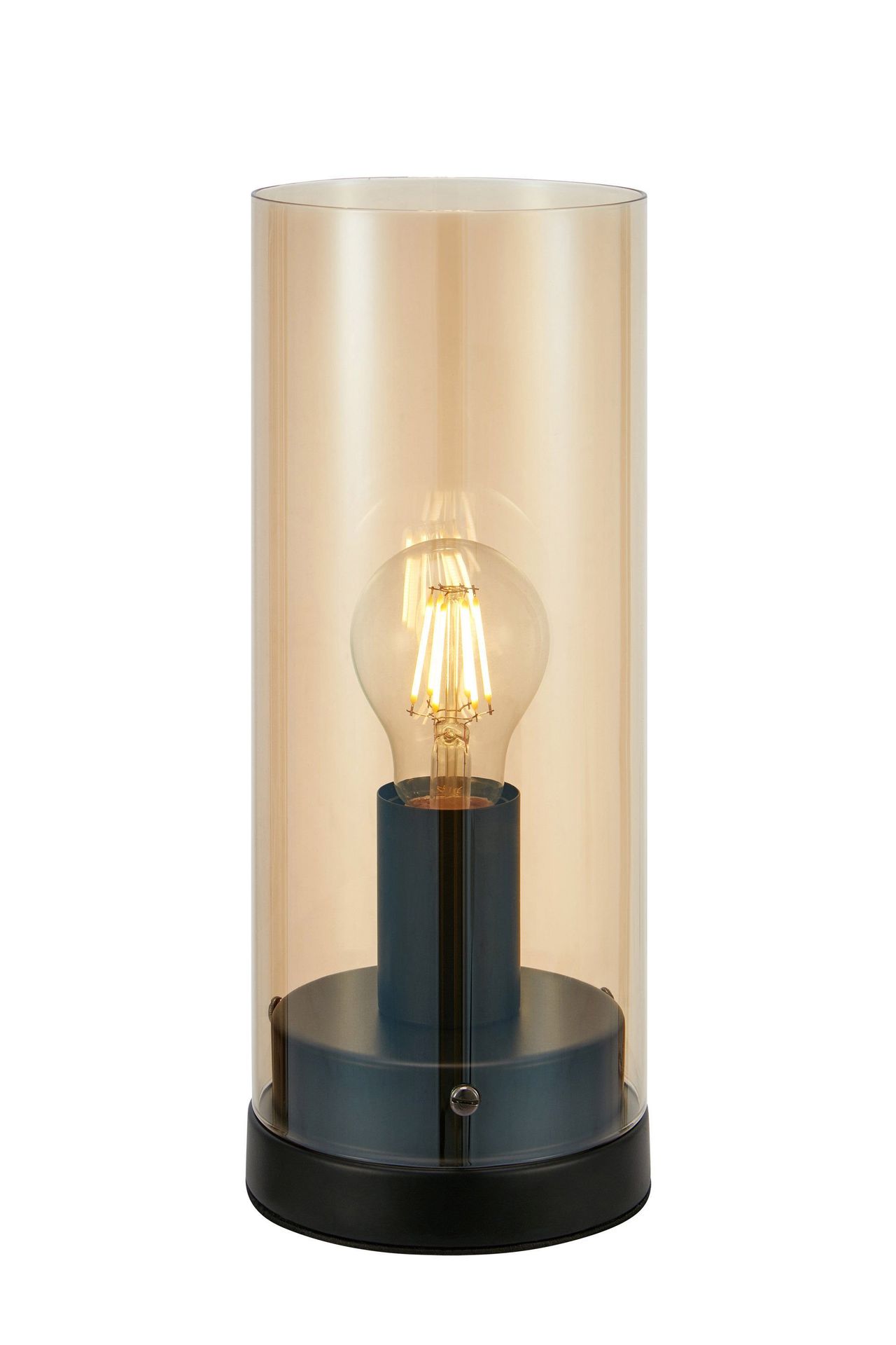 Lampa Stołowa Post 108735 1Xe27 Czarna